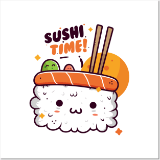 Sushi Time Posters and Art